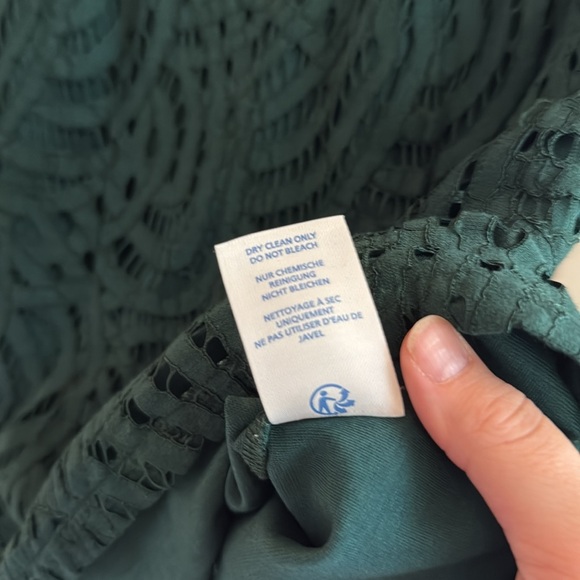 Boden Green Lace Women's Top - Picture 5 of 5